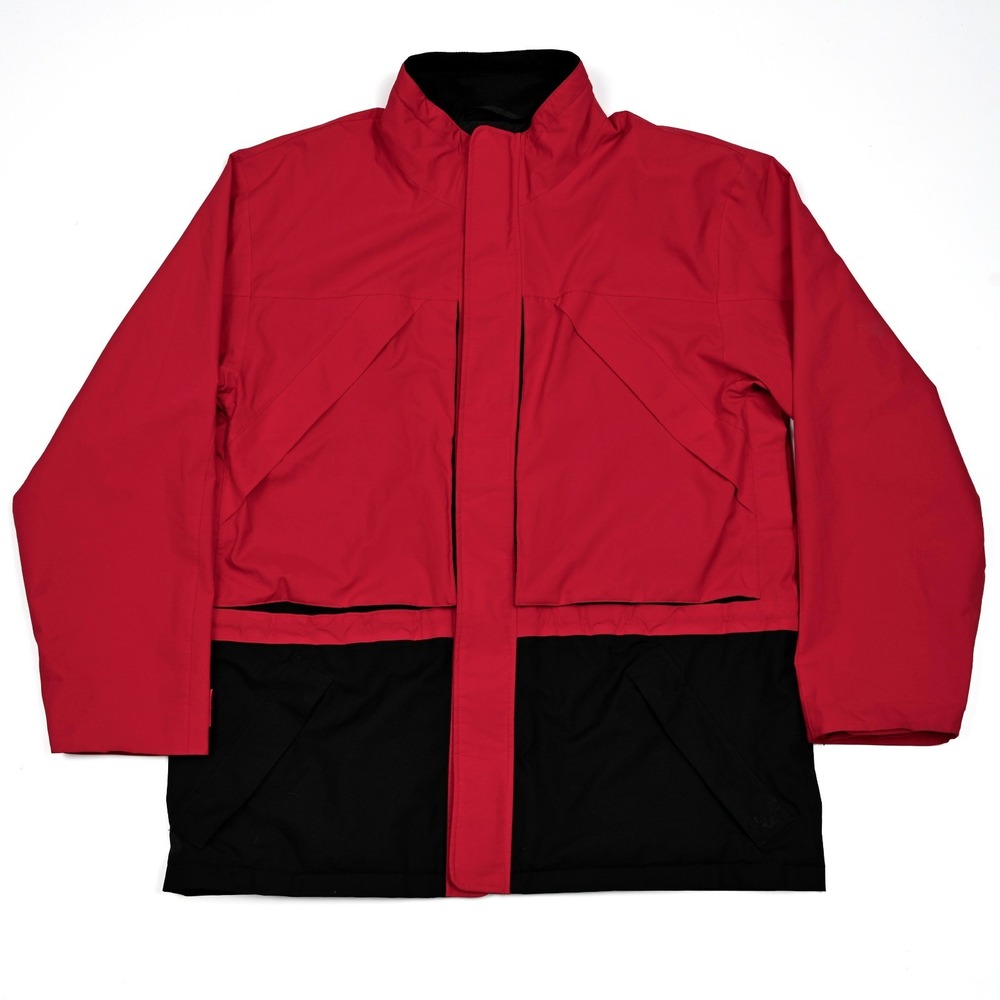 Vintage‎ J Crew Mens Full Zip Gore-Tex Vented Rain Jacket Windbreaker Large Tall